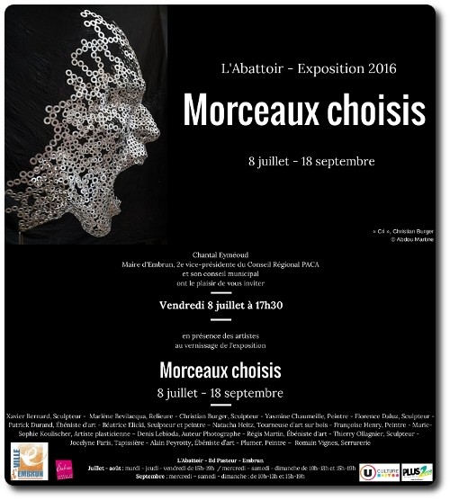 Exposition "Morceaux Choisis" - Embrun - Denis Lebioda