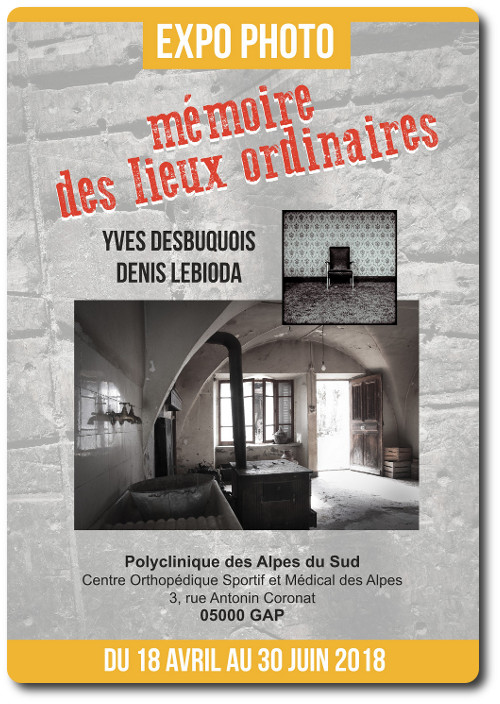 Exposition "Mémoire des lieux ordinaires"