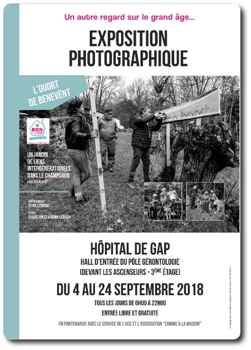 Exposition à l'hôpital de Gap