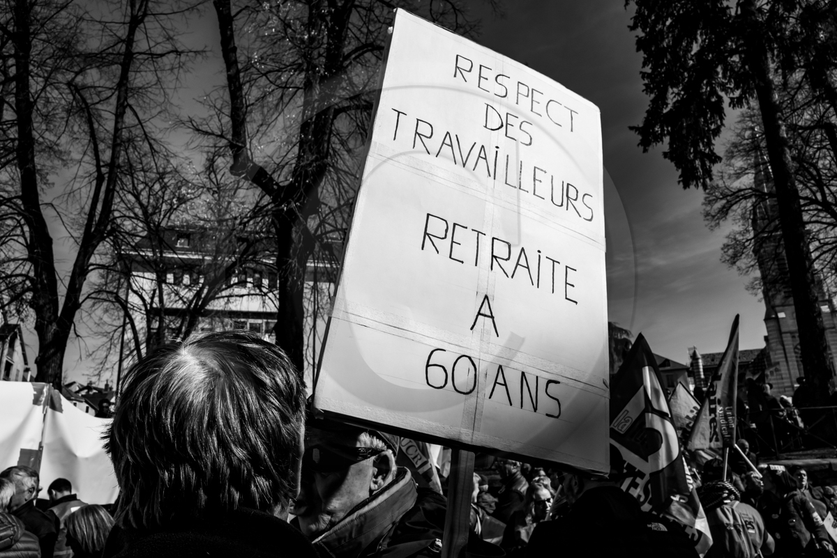16 mars 2023 : Manifestation contre la réforme des retraites à Gap 16 mars 2023 : Manifestation contre la réforme des retraites à Gap