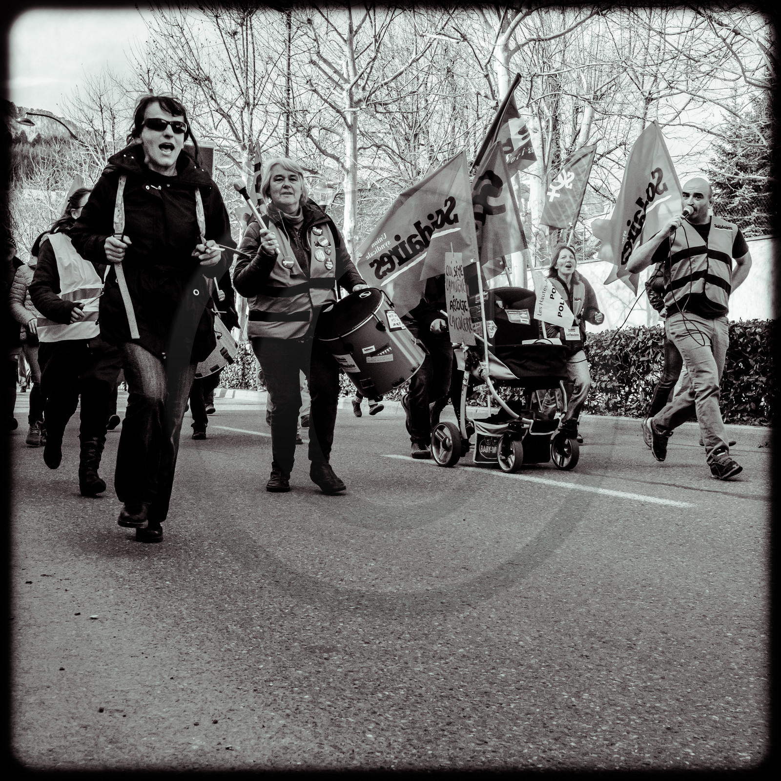 Manifestation pour la défense des retraites - Gap - 06 février  2020. Manifestation pour la défense des retraites - Gap - 06 février  2020.