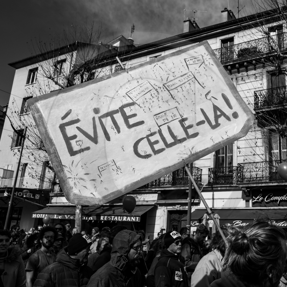 7 mars 2023 : Manifestation contre la réforme des retraites à Gap