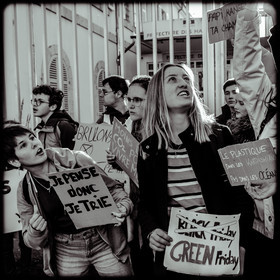 Les jeunes pour le climat - Youth for climate - Manifestation à Gap (Hautes-Alpes), le 29 11 19