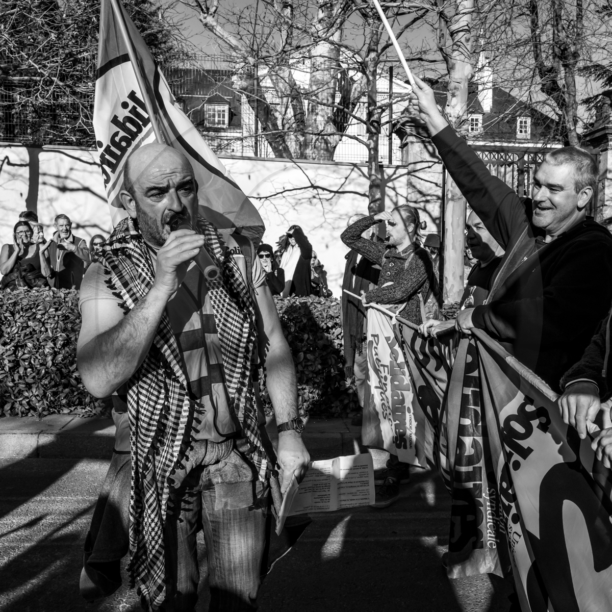 11 février 2023 : Manifestation contre la réforme des retraites à Gap (Hautes-Alpes) 11 février 2023 : Manifestation contre la réforme des retraites à Gap (Hautes-Alpes)