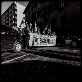 Manifestation à Gap le 12 décembre 2019.