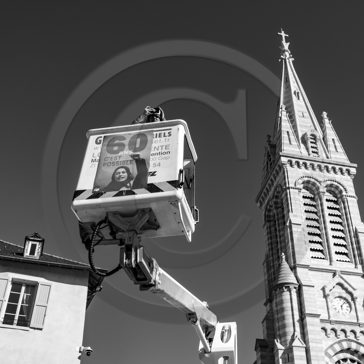 16 février 2023 : Manifestation contre la réforme des retraites à Gap (Hautes-Alpes)