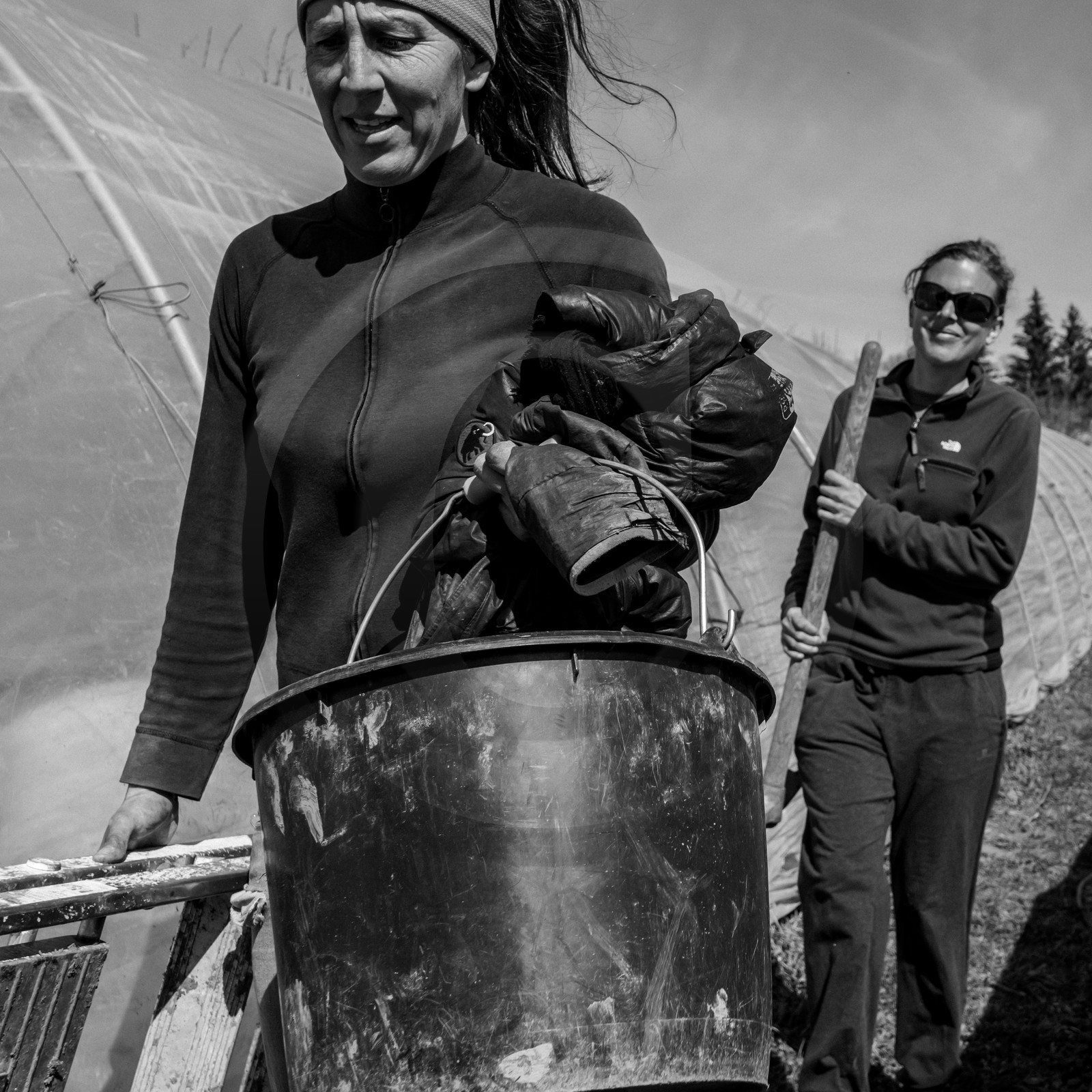 Montage de serres tunnel Montage de serres tunnel