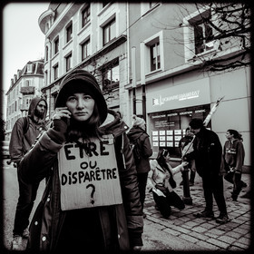 Les jeunes pour le climat - Youth for climate - Manifestation à Gap (Hautes-Alpes), le 29 11 19