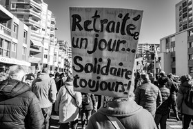 7 février 2023 : Défenses de retraites à Gap