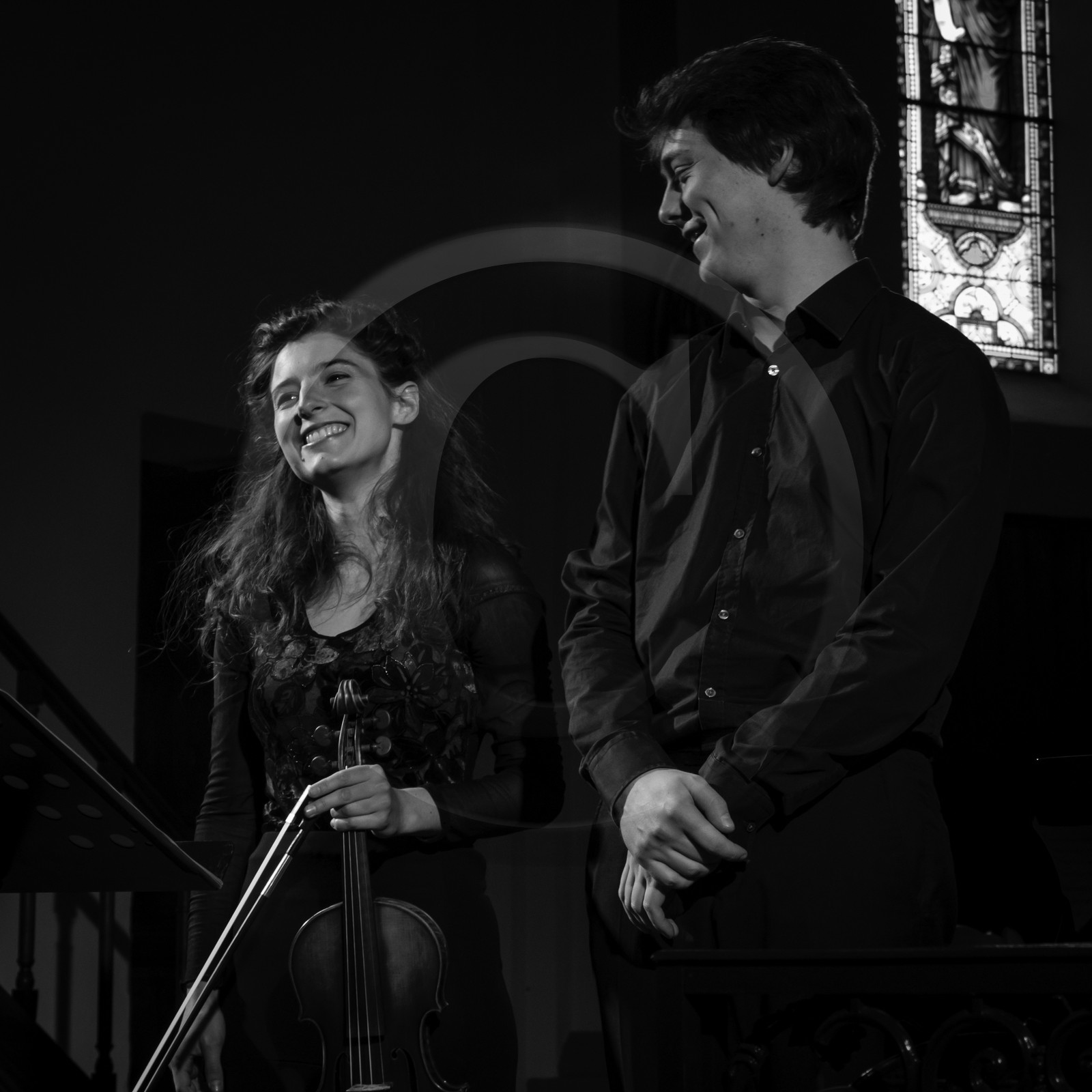 Anna Gõckel et Clément Lefevre