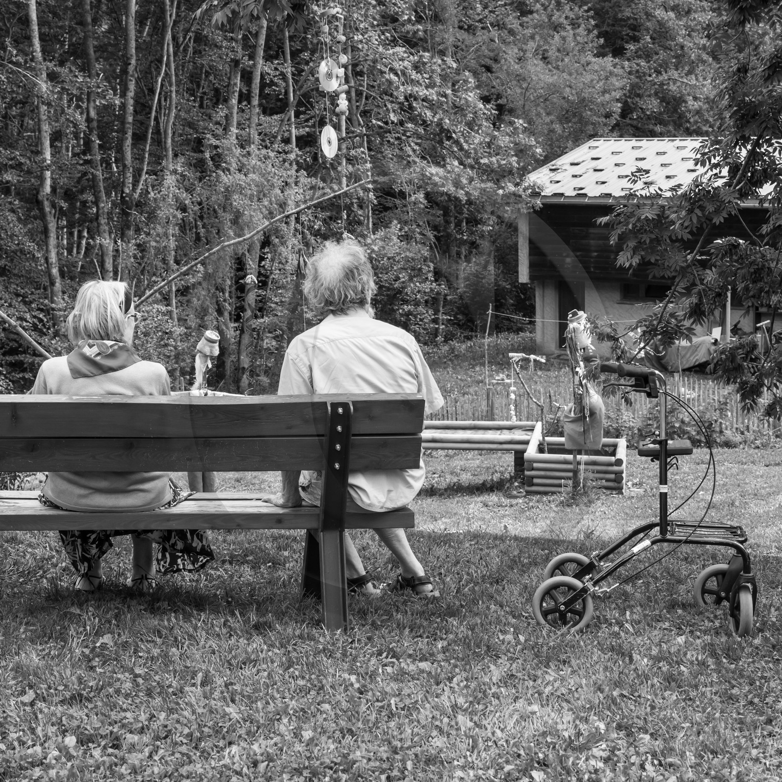 Une après-midi au jardin