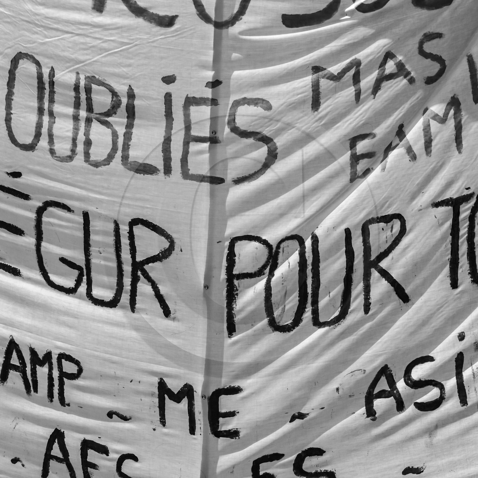 15 juin 2021 à Gap (Hautes-Alpes) : Manifestation des soignants oubliés du Ségur de la santé.