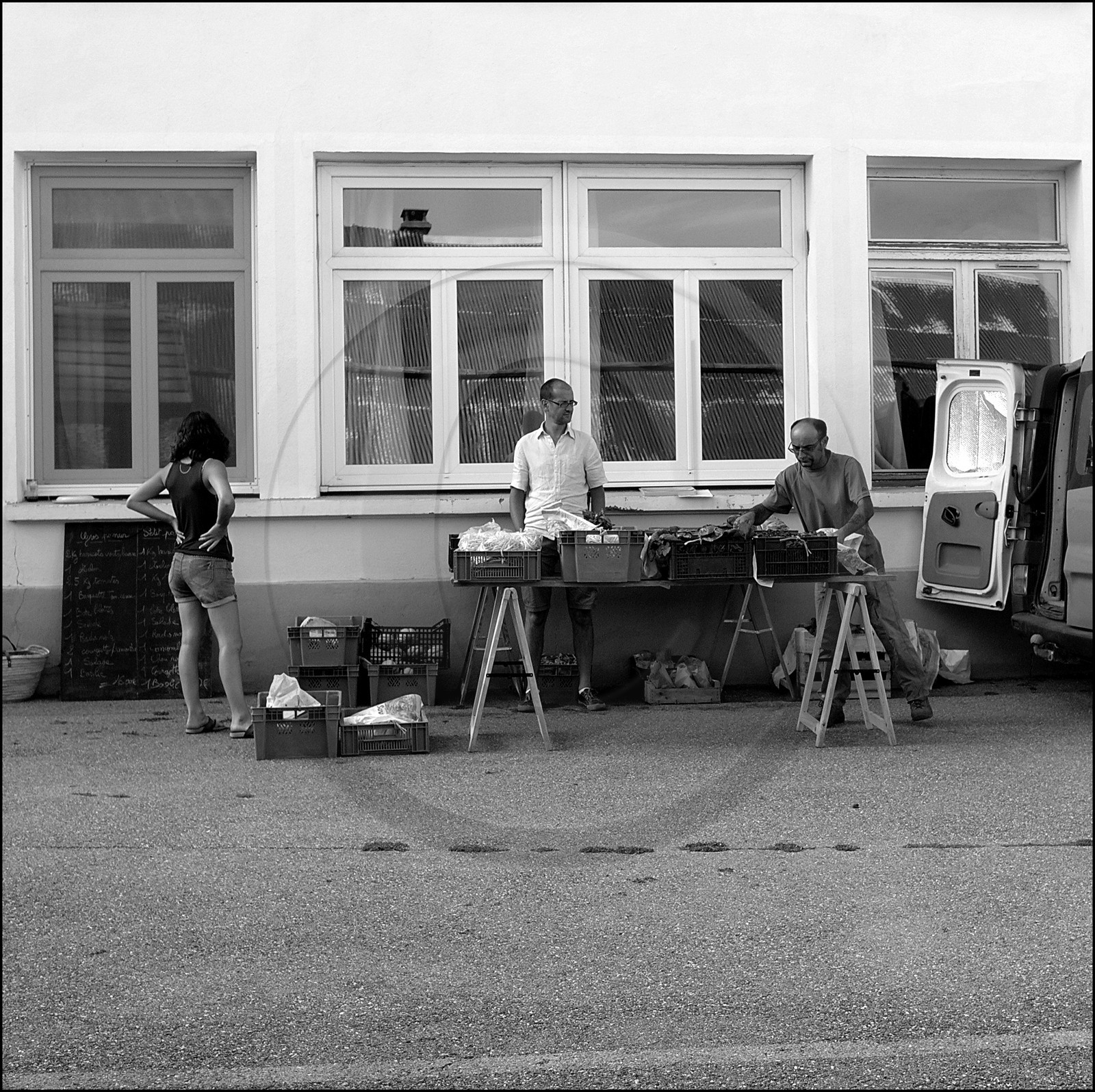 Distribution à l'AMAP du Champsaur