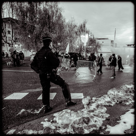 Manifestation à Gap le 17 décembre 2019