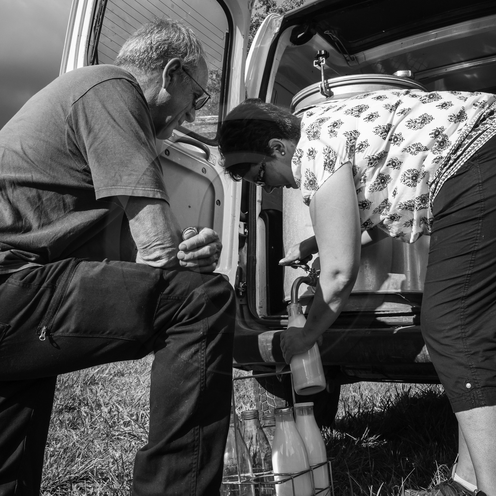 Distribution à l'AMAP du Champsaur