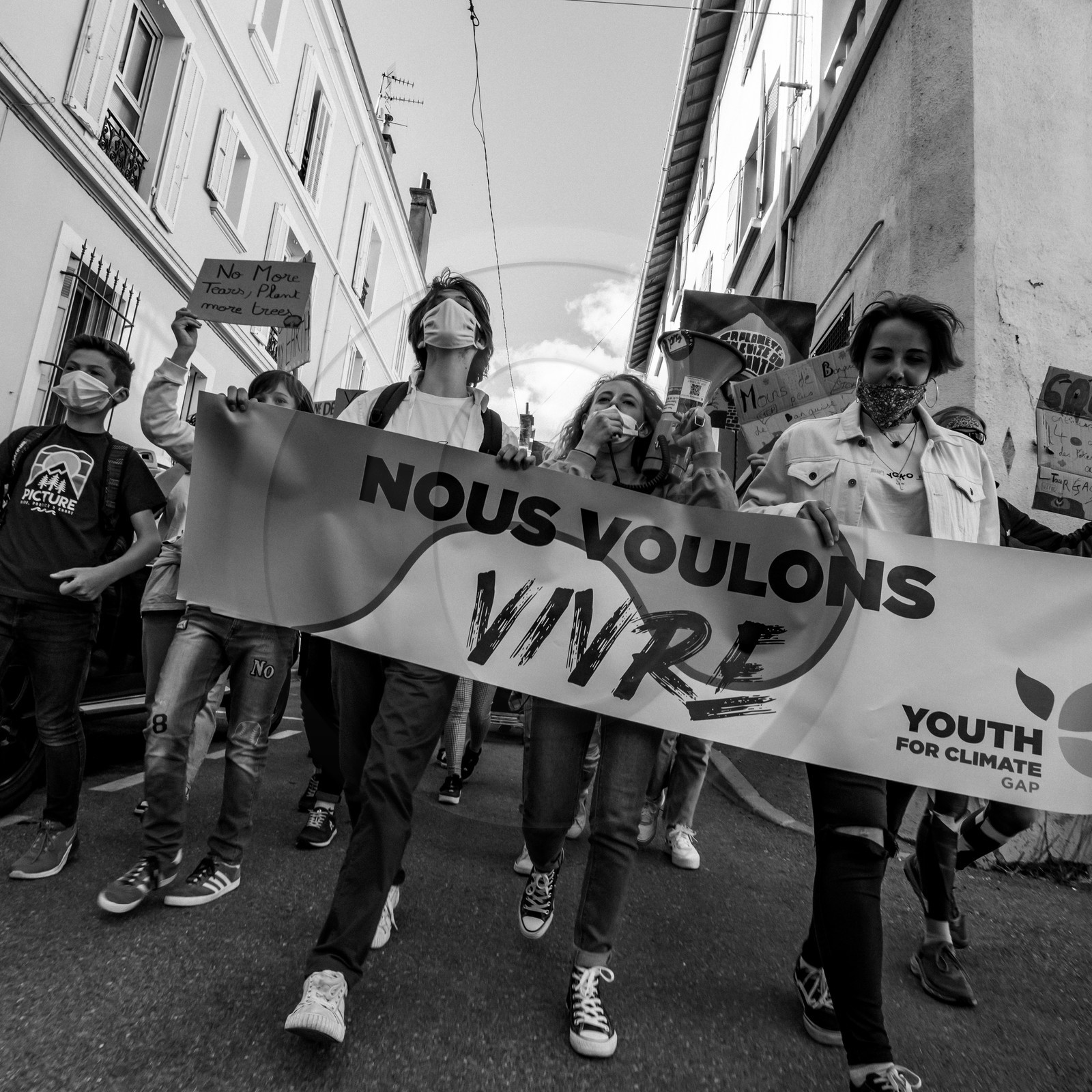 27 mars 2021 : Manifestation des jeunes pour le climat à Gap