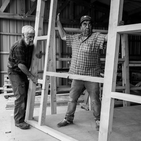 Construction d'une cabane