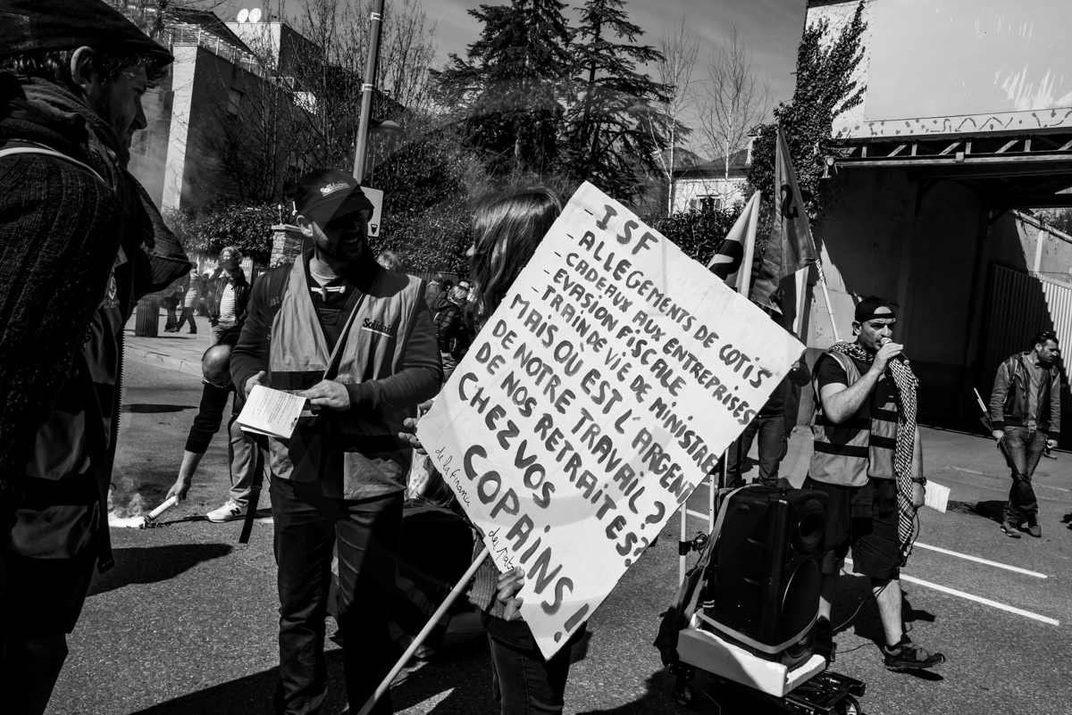 16 mars 2023 : Manifestation contre la réforme des retraites à Gap 16 mars 2023 : Manifestation contre la réforme des retraites à Gap
