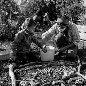 Semis, tournesols et jeux