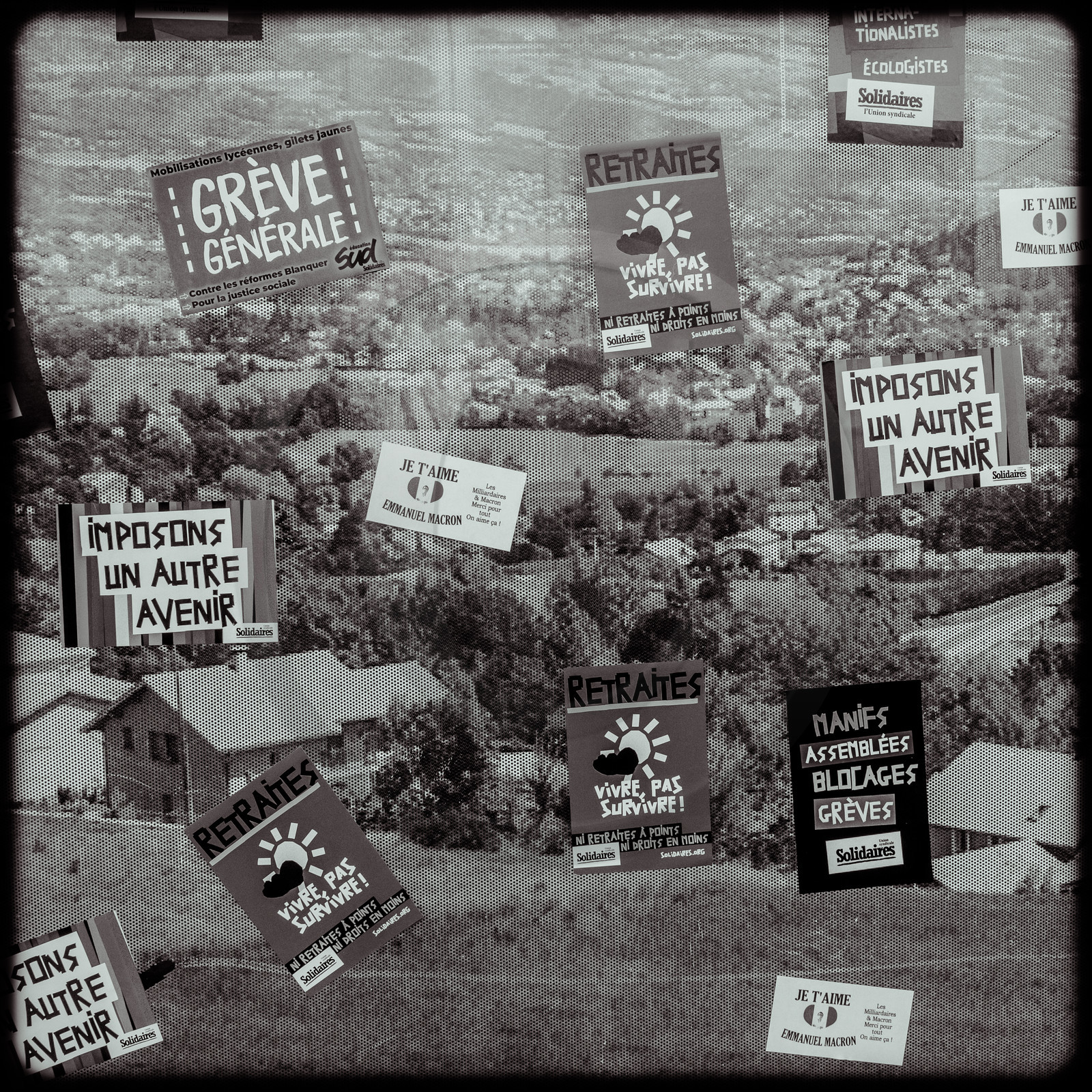 Manifestation pour la défense des retraites - Gap - 06 février  2020.