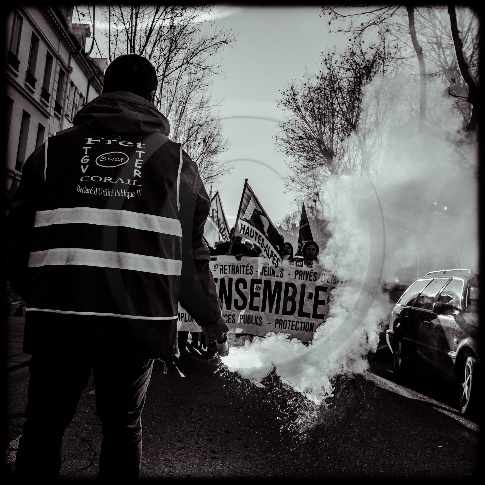 Manifestation à Gap le 09 janvier 2020