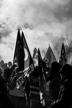 19 janvier 2023 : Manifestation pour le défense des retraites à Gap