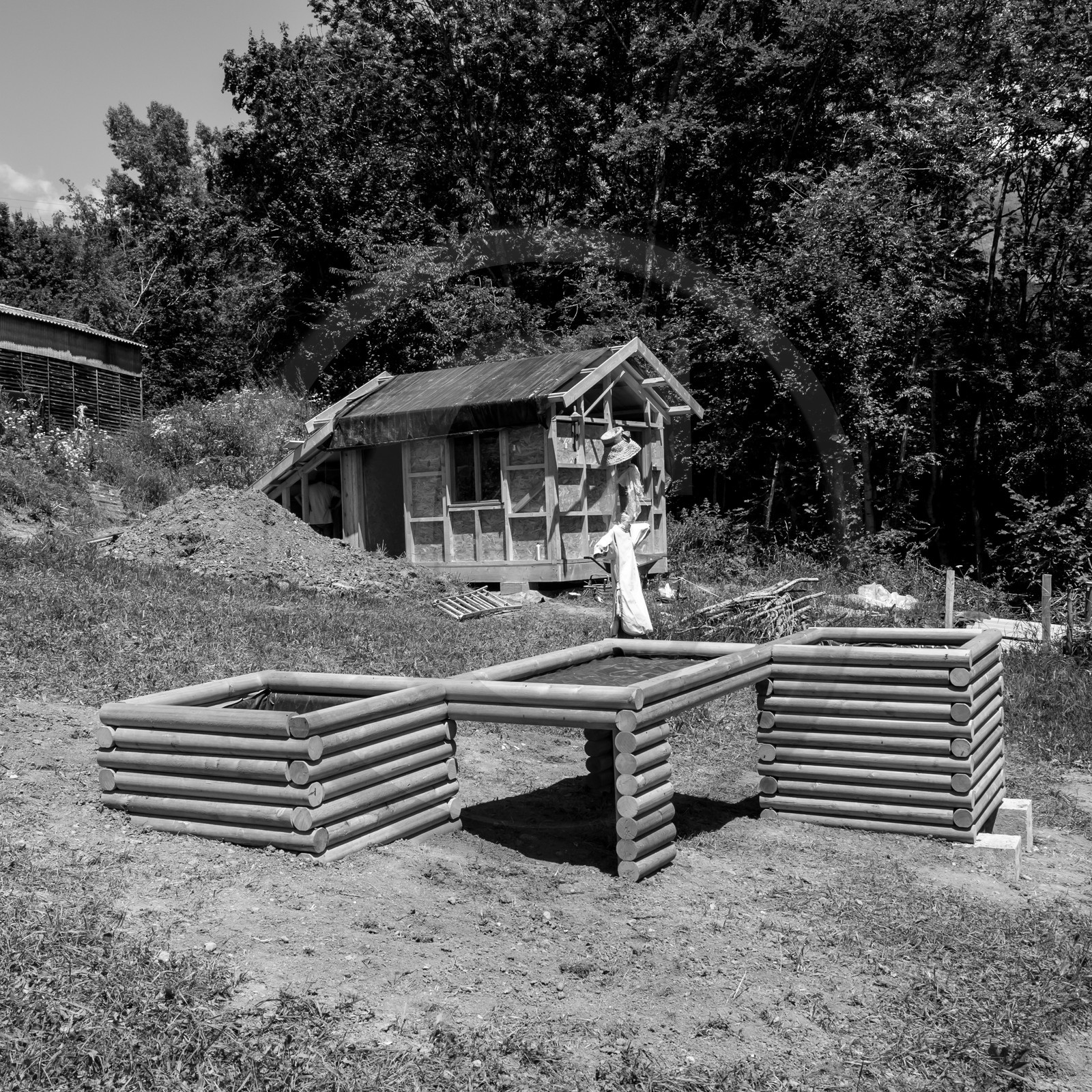 Construction d'une cabane