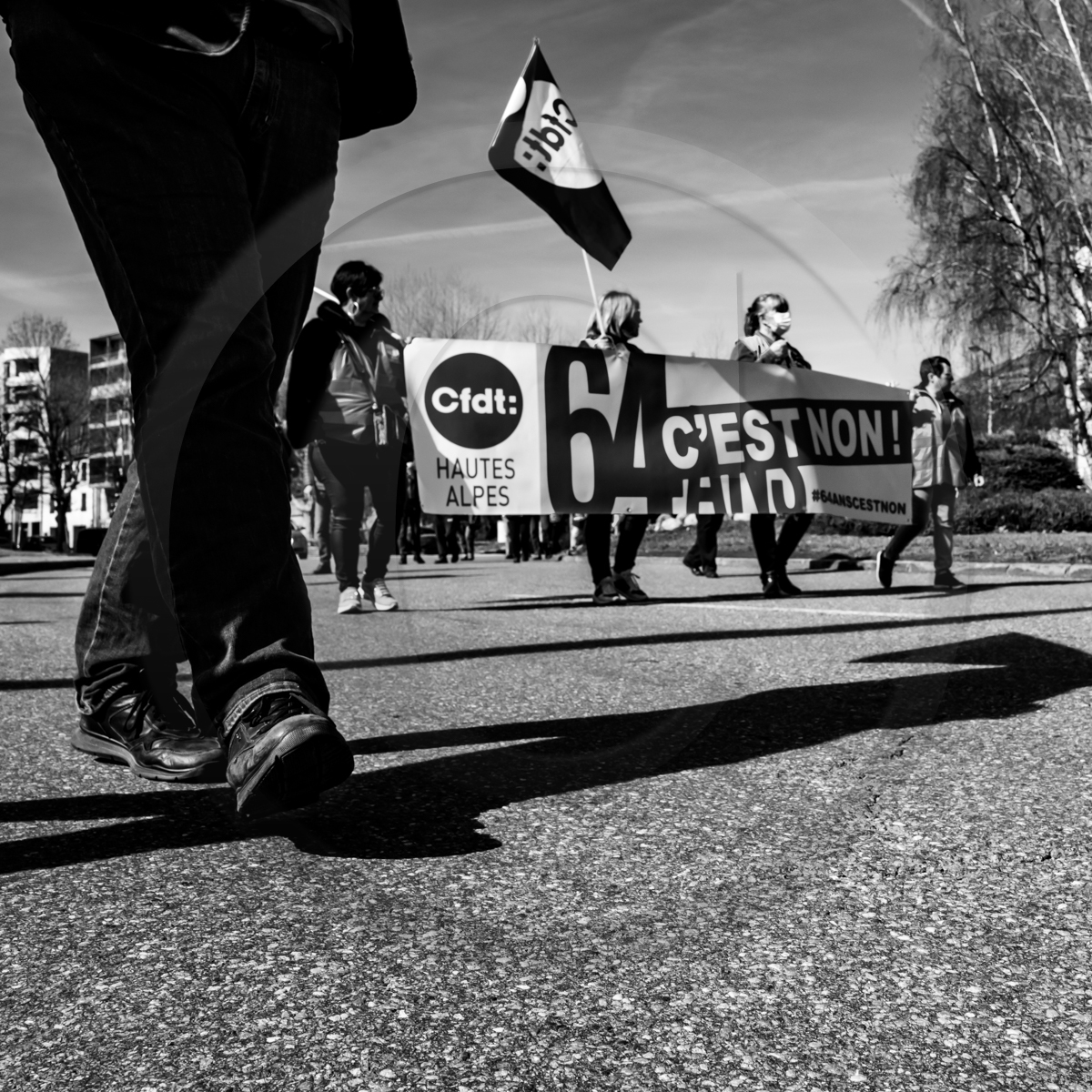 16 mars 2023 : Manifestation contre la réforme des retraites à Gap 16 mars 2023 : Manifestation contre la réforme des retraites à Gap