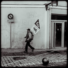 Manifestation à Gap le 12 décembre 2019.