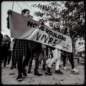 Les jeunes pour le climat - Youth for climate - Manifestation à Gap (Hautes-Alpes), le 29 11 19