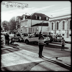 Manifestation à Gap le 10 décembre 2019.