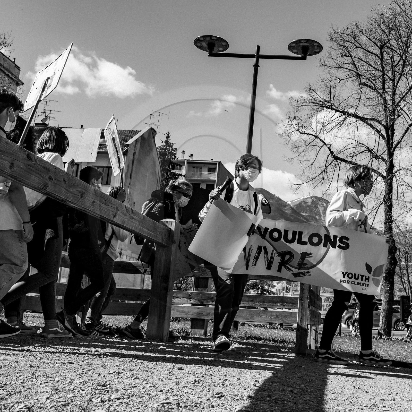 27 mars 2021 : Manifestation des jeunes pour le climat à Gap