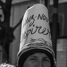 21 mars 2021 - Gap - Mobilisation pour la réouverture des lieux culturels