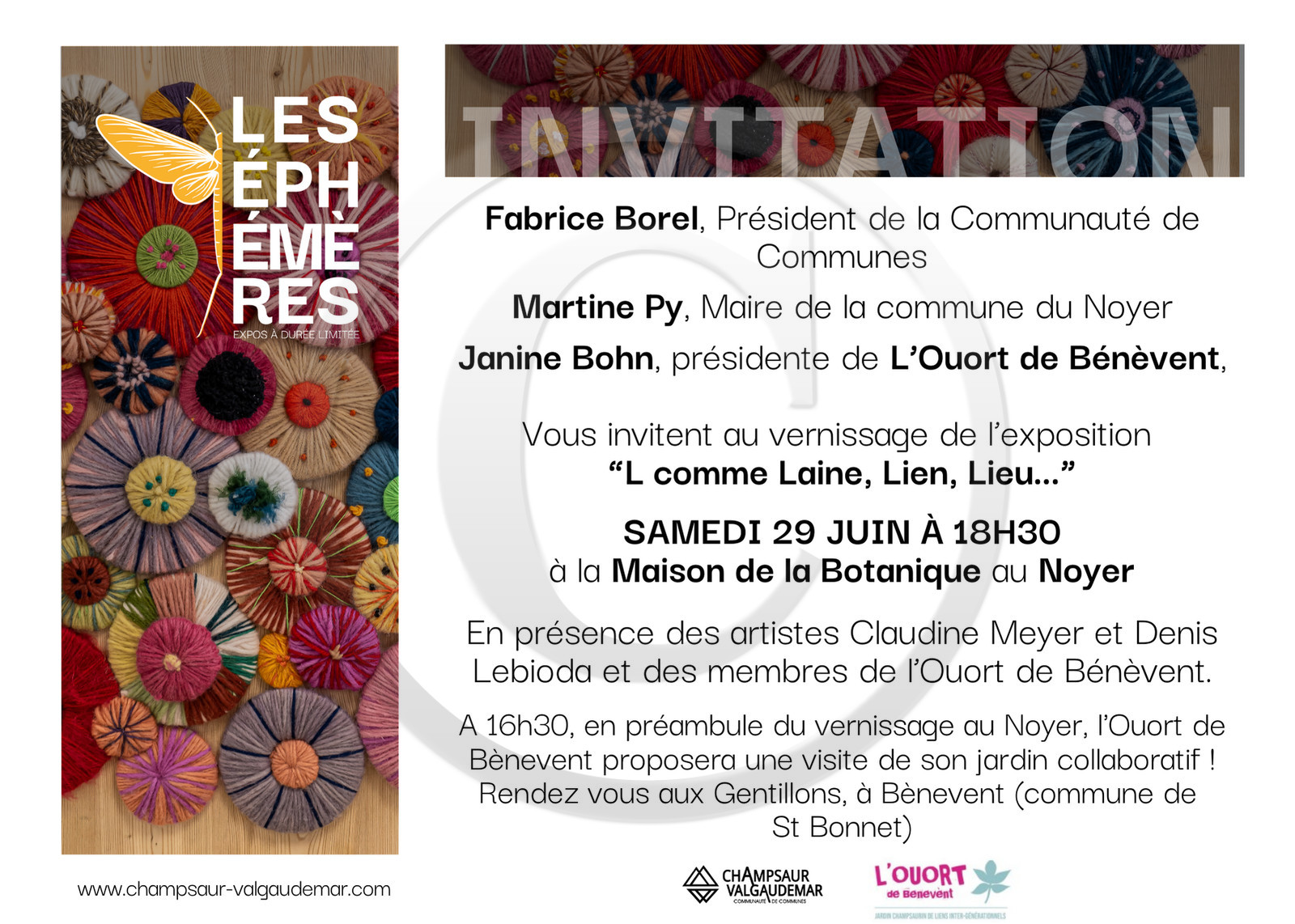 Invitation Fête de la Transhumance - 3 Invitation Fête de la Transhumance - 3