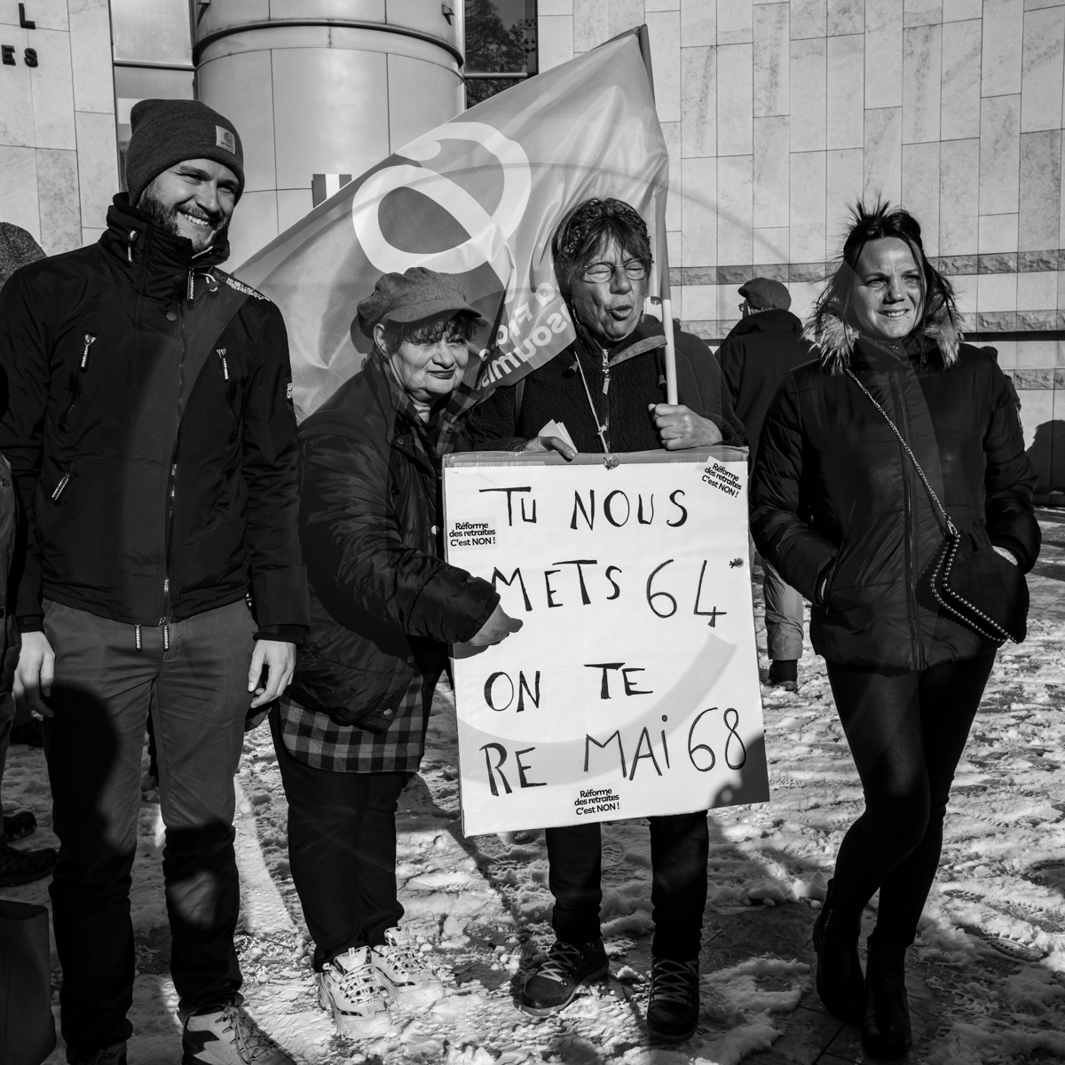 7 février 2023 : Défenses de retraites à Gap