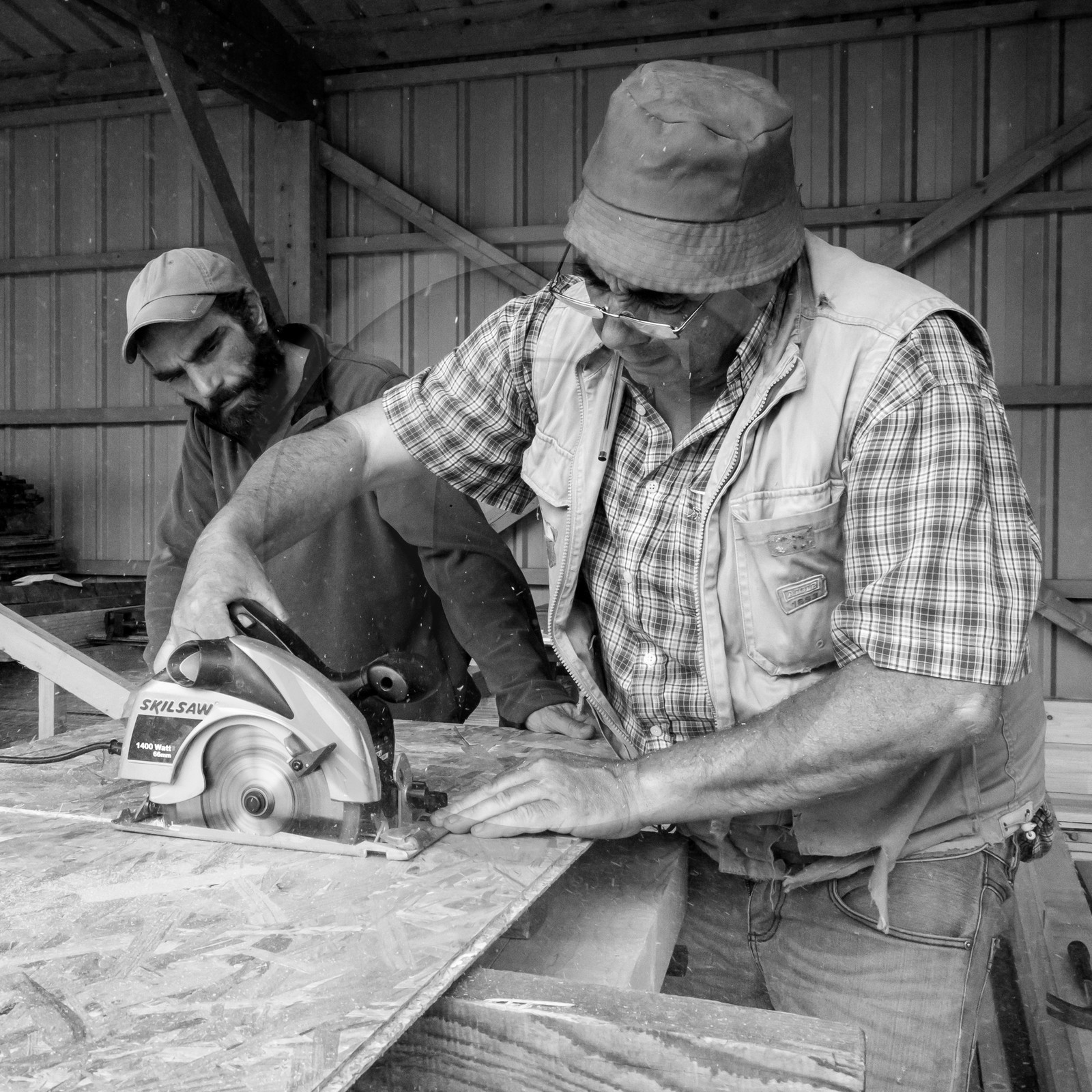 Construction d'une cabane Construction d'une cabane