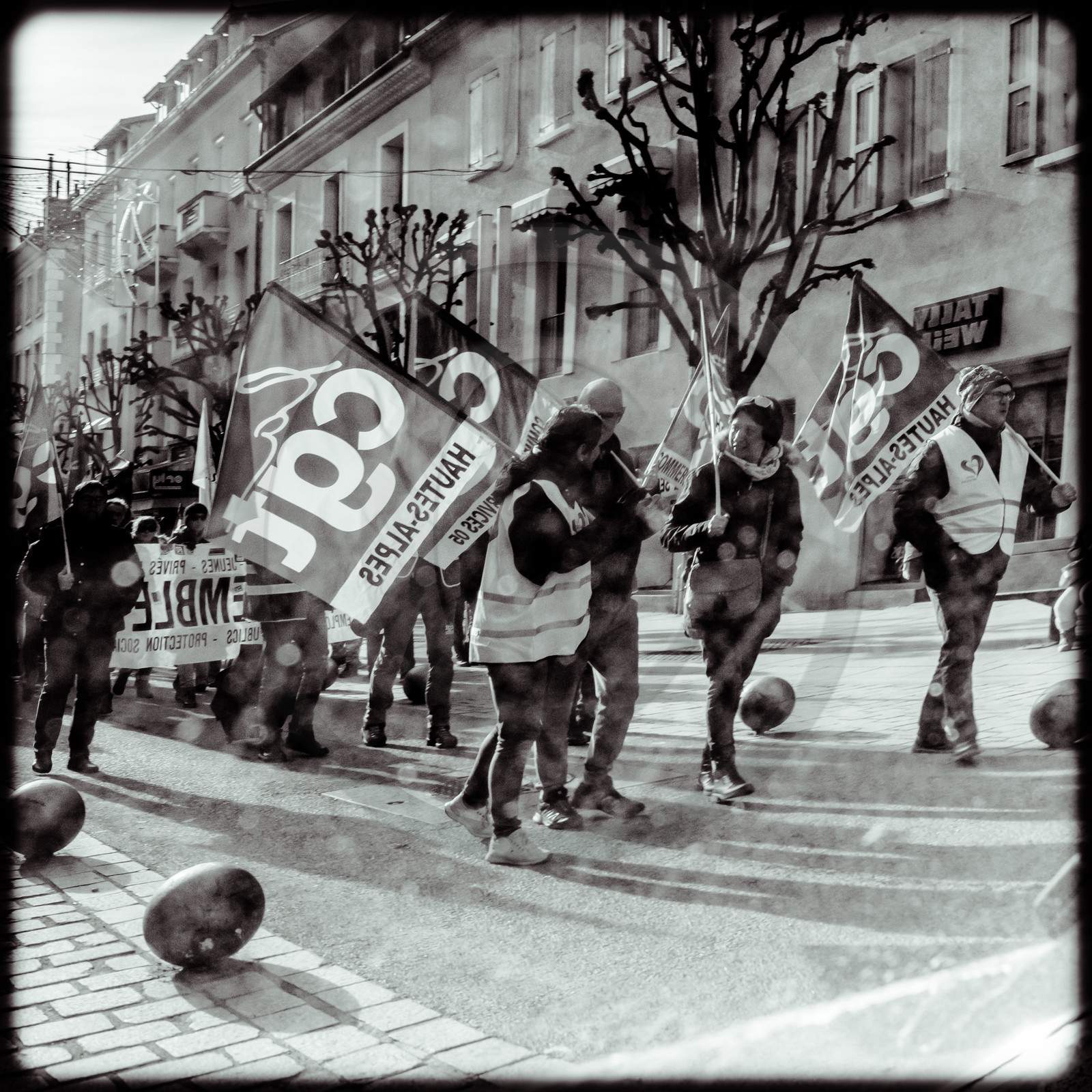 Manifestation pour la défense des retraites - Gap - 06 février  2020. Manifestation pour la défense des retraites - Gap - 06 février  2020.
