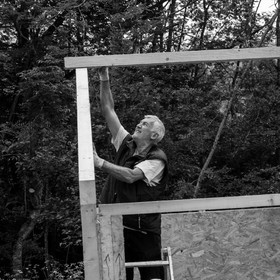 Installation de la cabane