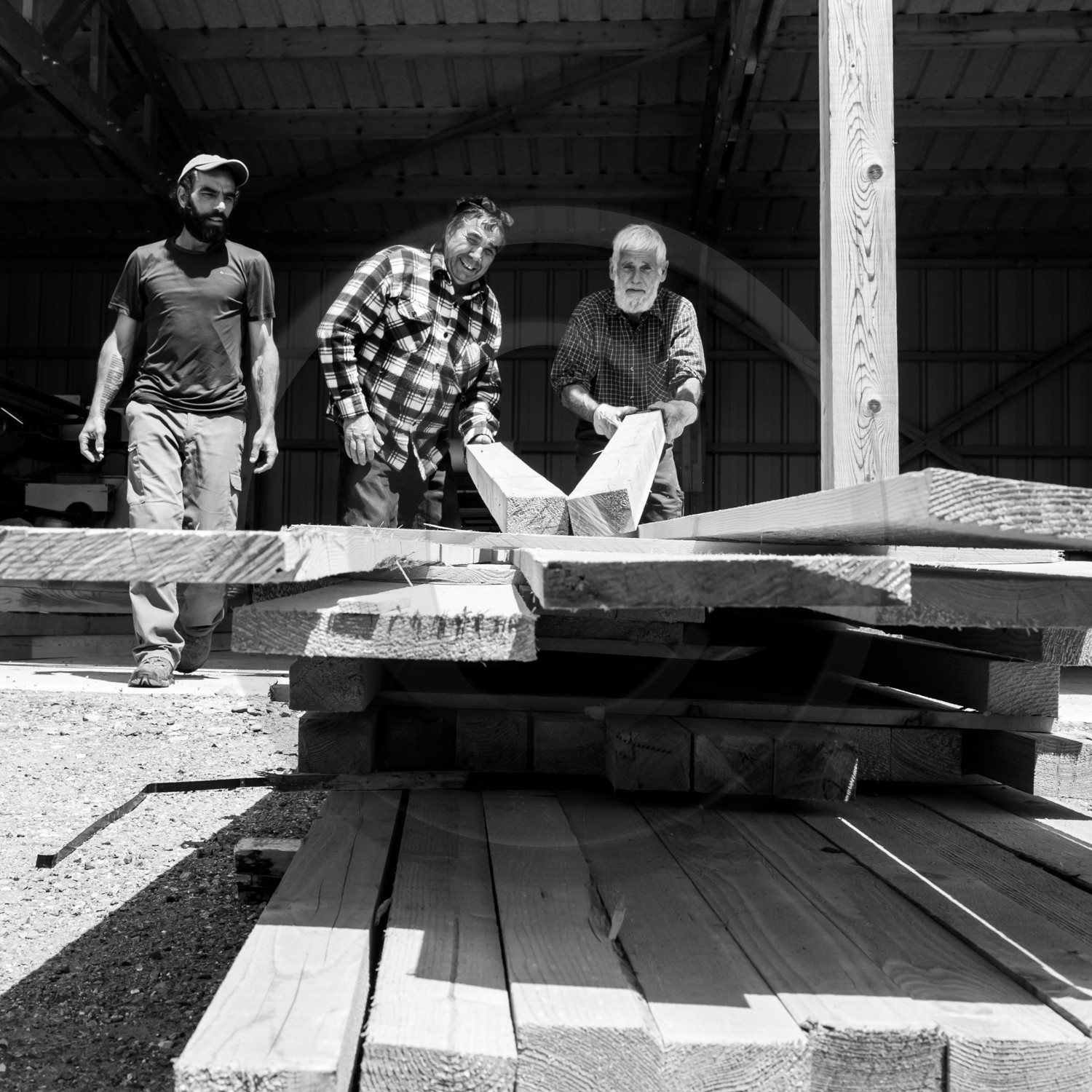 Construction d'une cabane Construction d'une cabane