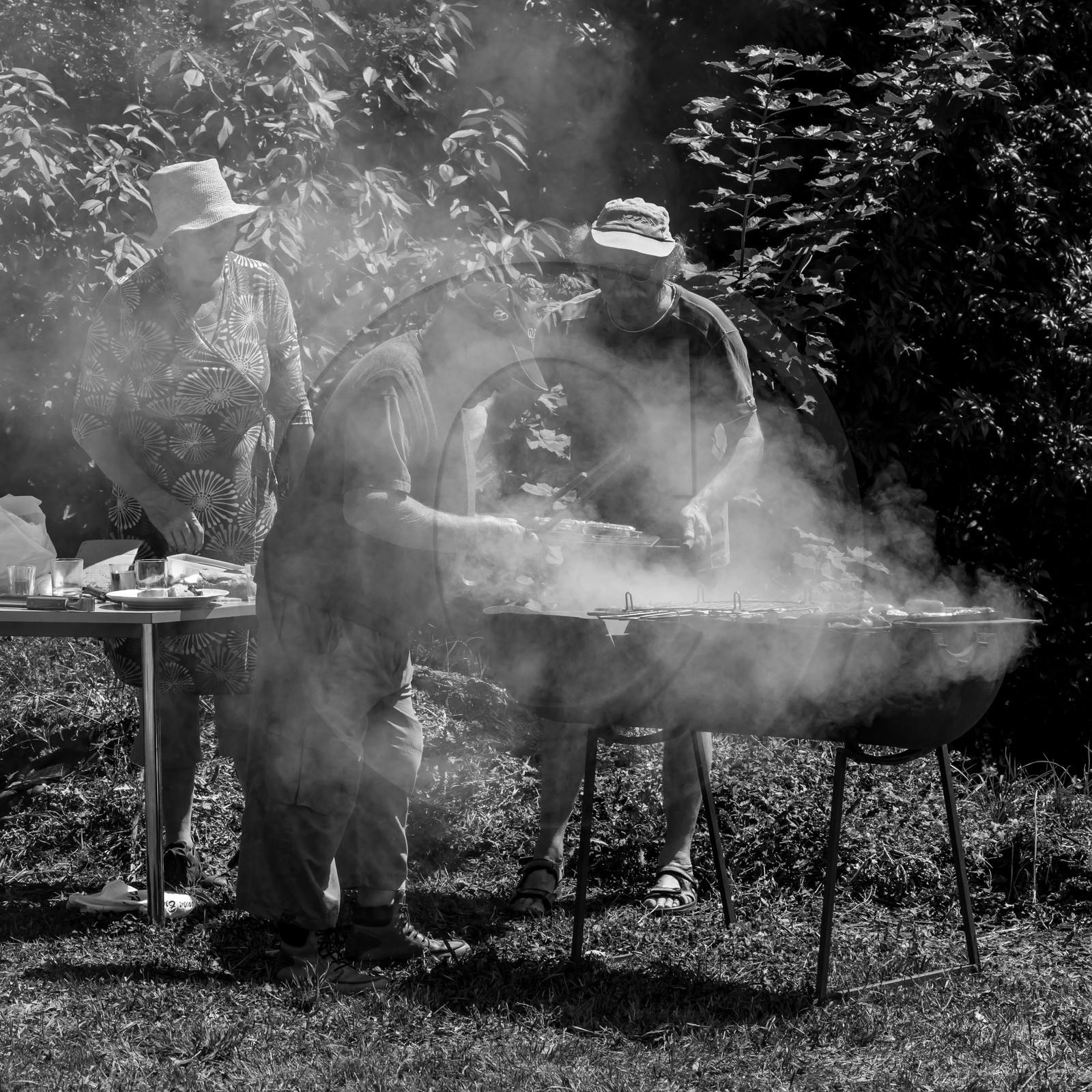 18 août 2021 : un barbecue avec l'APF