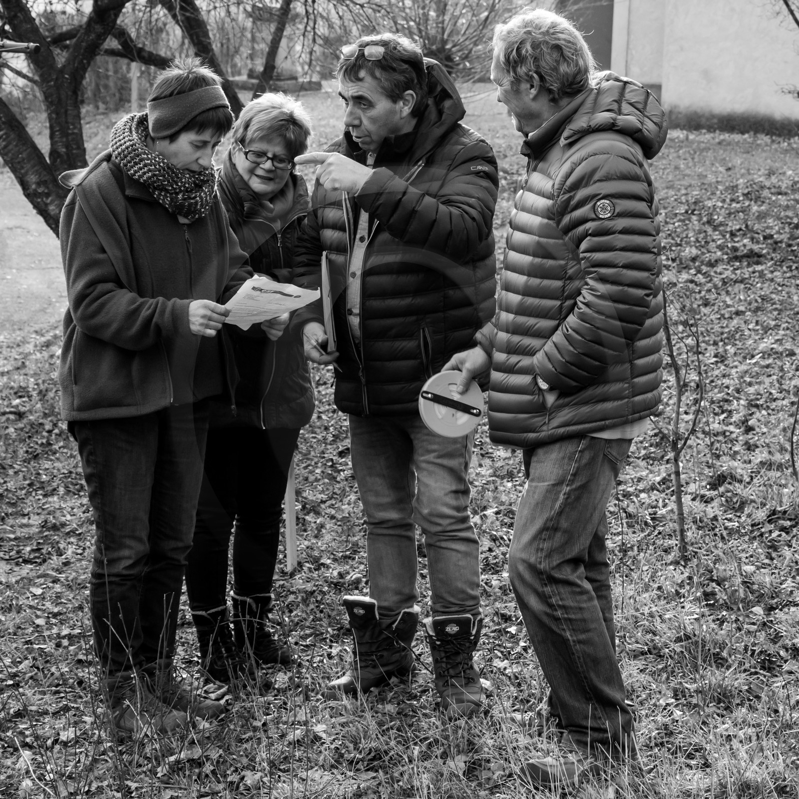 Découverte du jardin le 03 01 2017