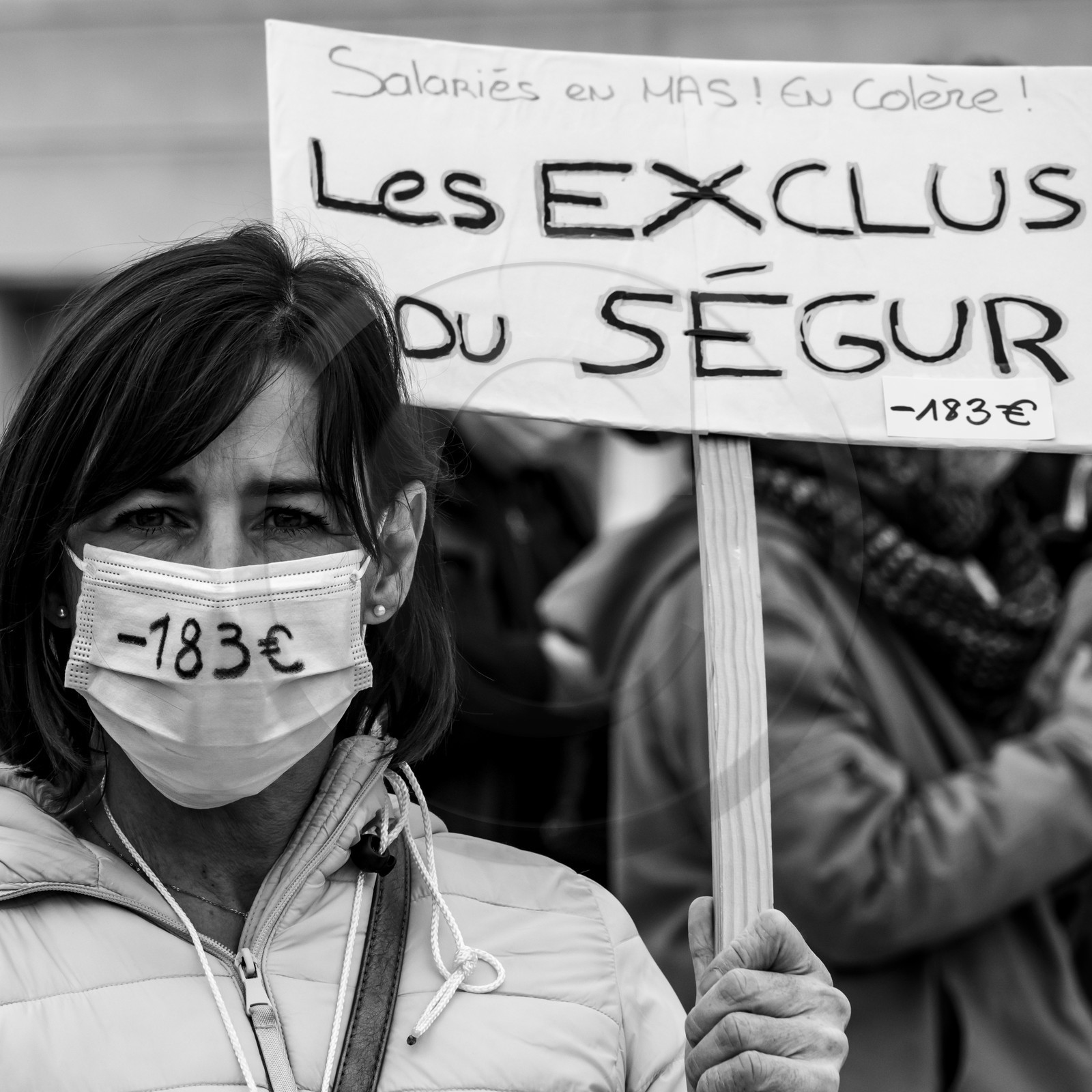04 février 2021 à Gap (Hautes-Alpes) : Manifestation des soignants oubliés du Ségur de la santé. 04 février 2021 à Gap (Hautes-Alpes) : Manifestation des soignants oubliés du Ségur de la santé.