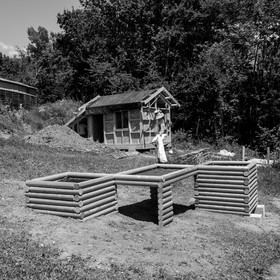 Construction d'une cabane