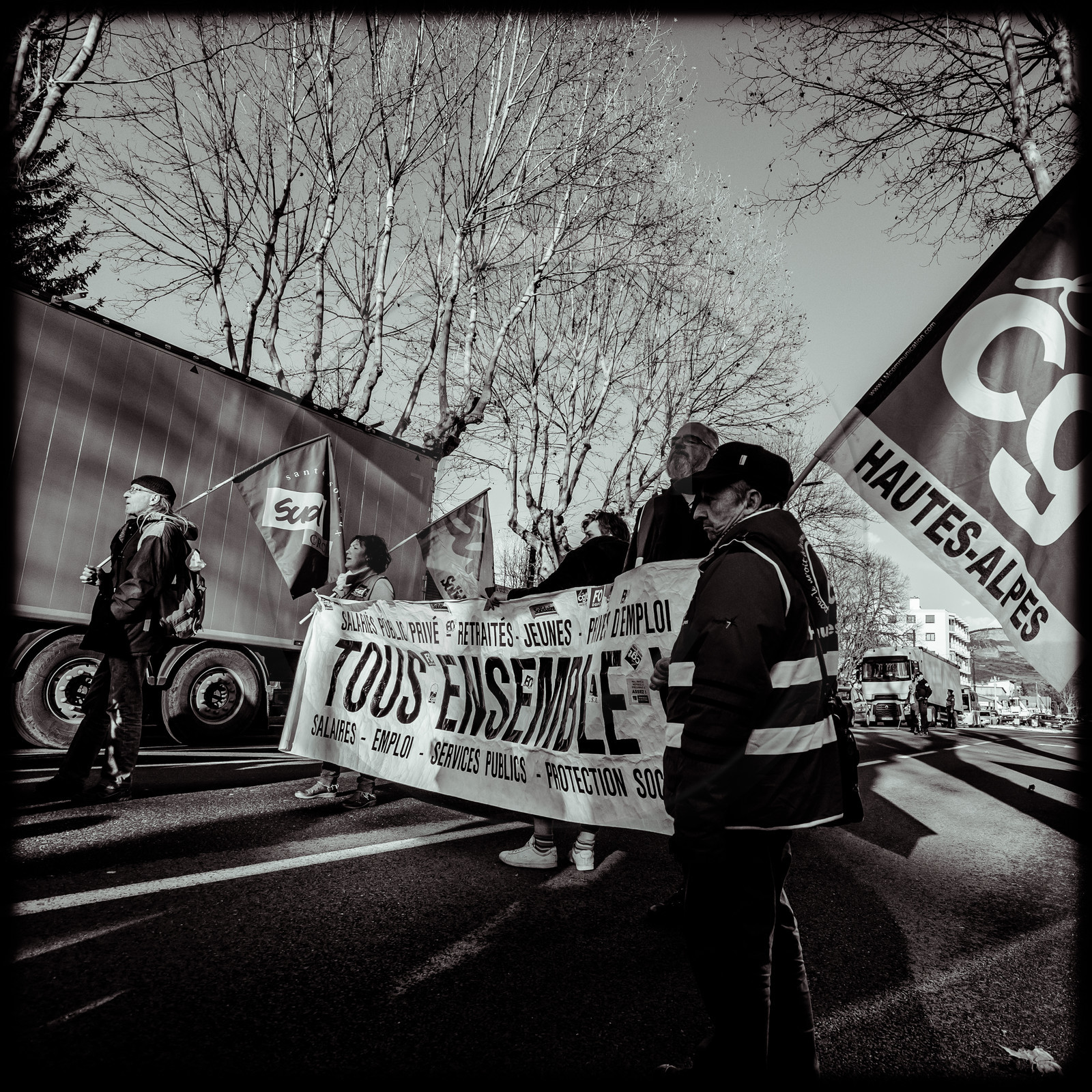 Défense des retraites - Gap - 29 janvier 2020