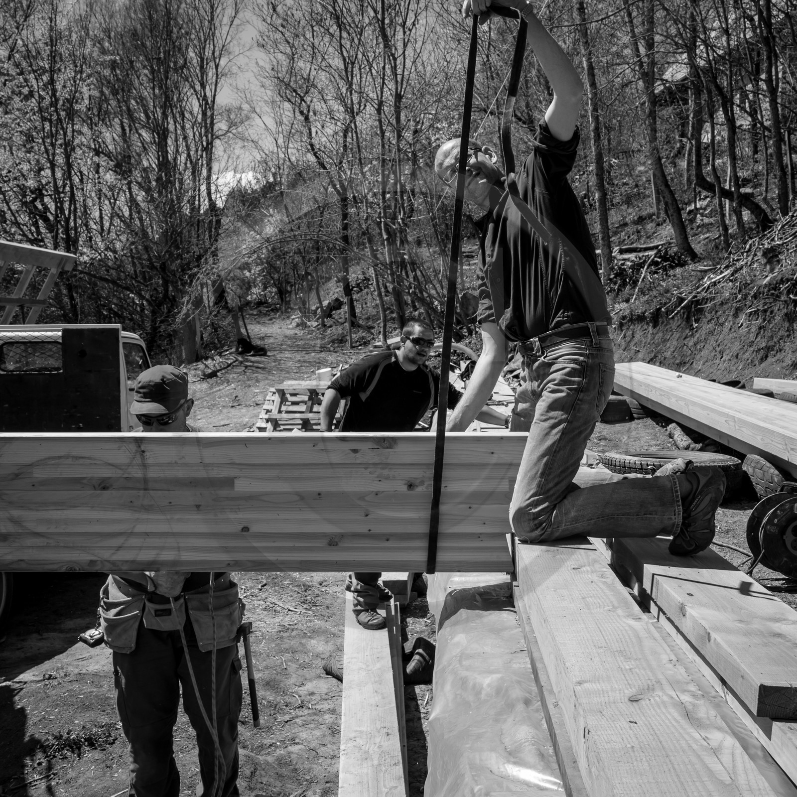 Permaculture - Construction d'une serre bioclimatique semi-enterrée