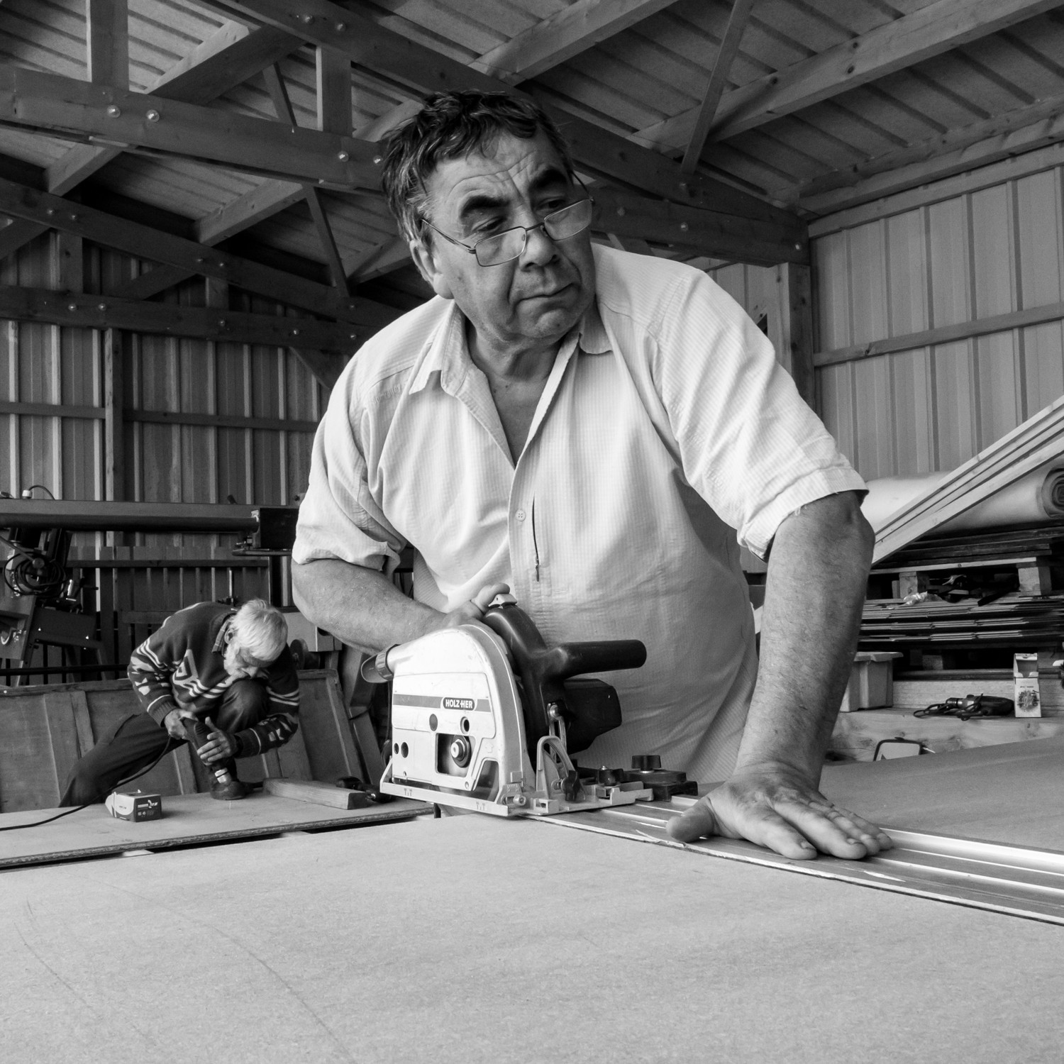 Construction d'une cabane Construction d'une cabane