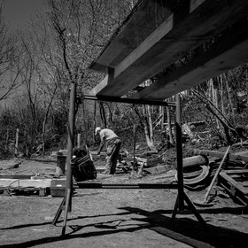 Permaculture - Construction d'une serre bioclimatique semi-enterrée