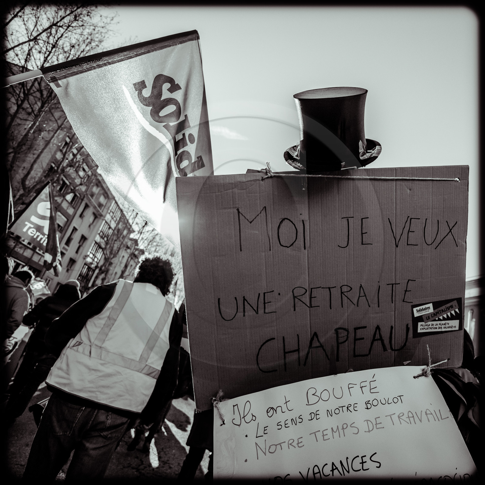 Manifestation à Gap le 10 décembre 2019. Manifestation à Gap le 10 décembre 2019.