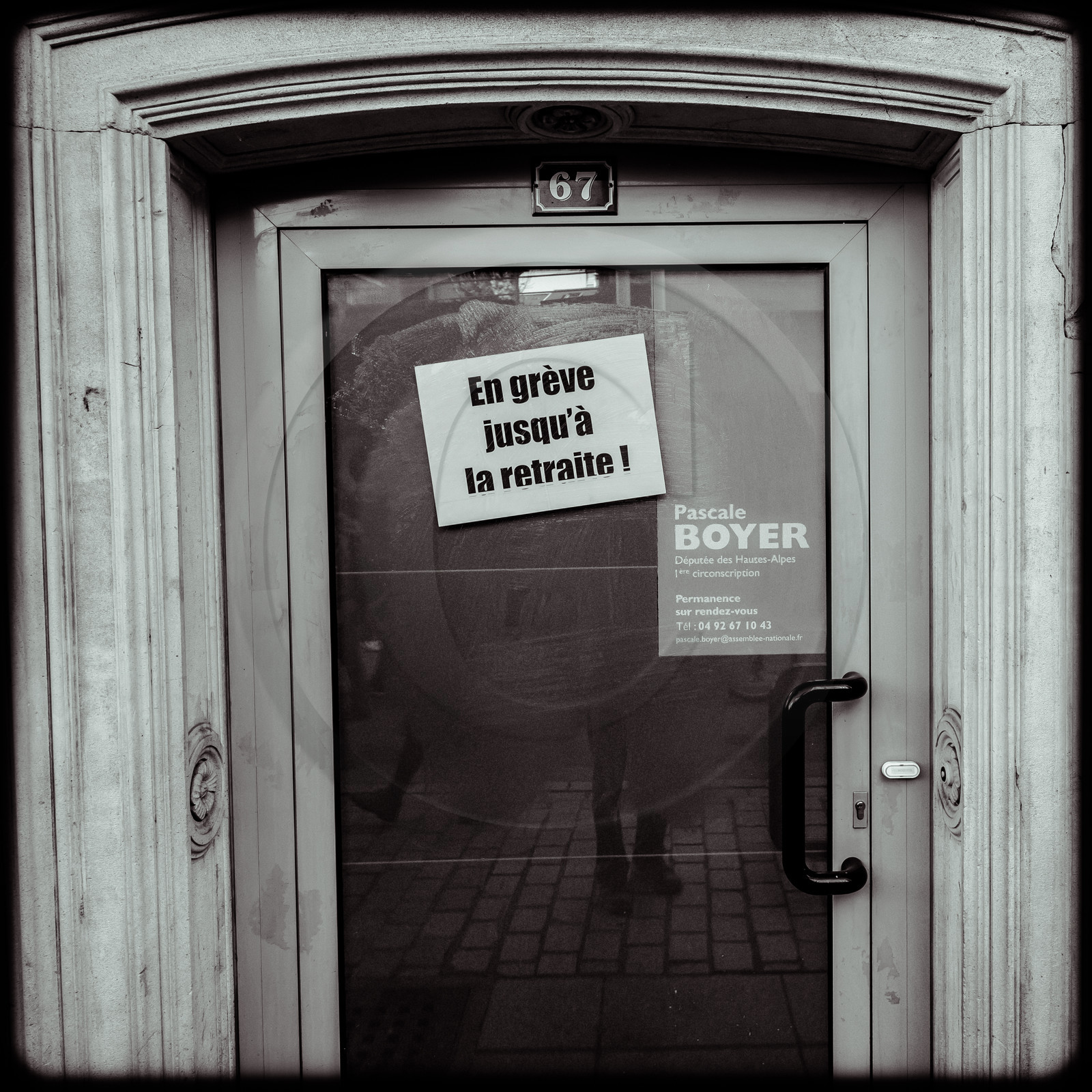 Manifestation à Gap le 10 décembre 2019. Manifestation à Gap le 10 décembre 2019.