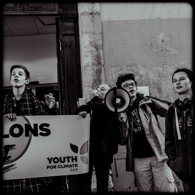 Les jeunes pour le climat - Youth for climate - Manifestation à Gap (Hautes-Alpes), le 29 11 19